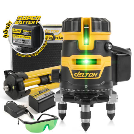 เครื่องวัดระดับเลเซอร์ DELTON รุ่น DTL-360G 5 เส้น 360 องศา_9